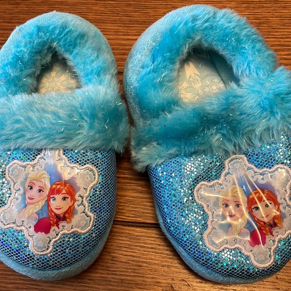 Disney Shoes Disney Frozen Slippers Poshmark